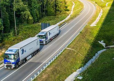 transport international rutier camion